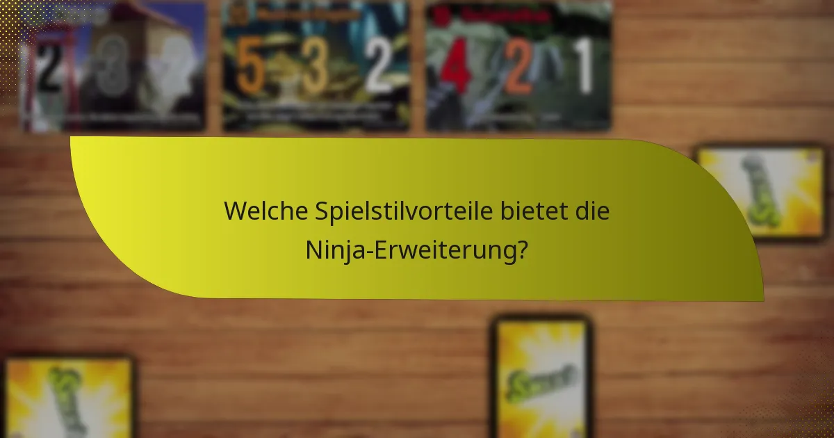Wie können Spieler effektive Strategien mit Ninja-Karten entwickeln?